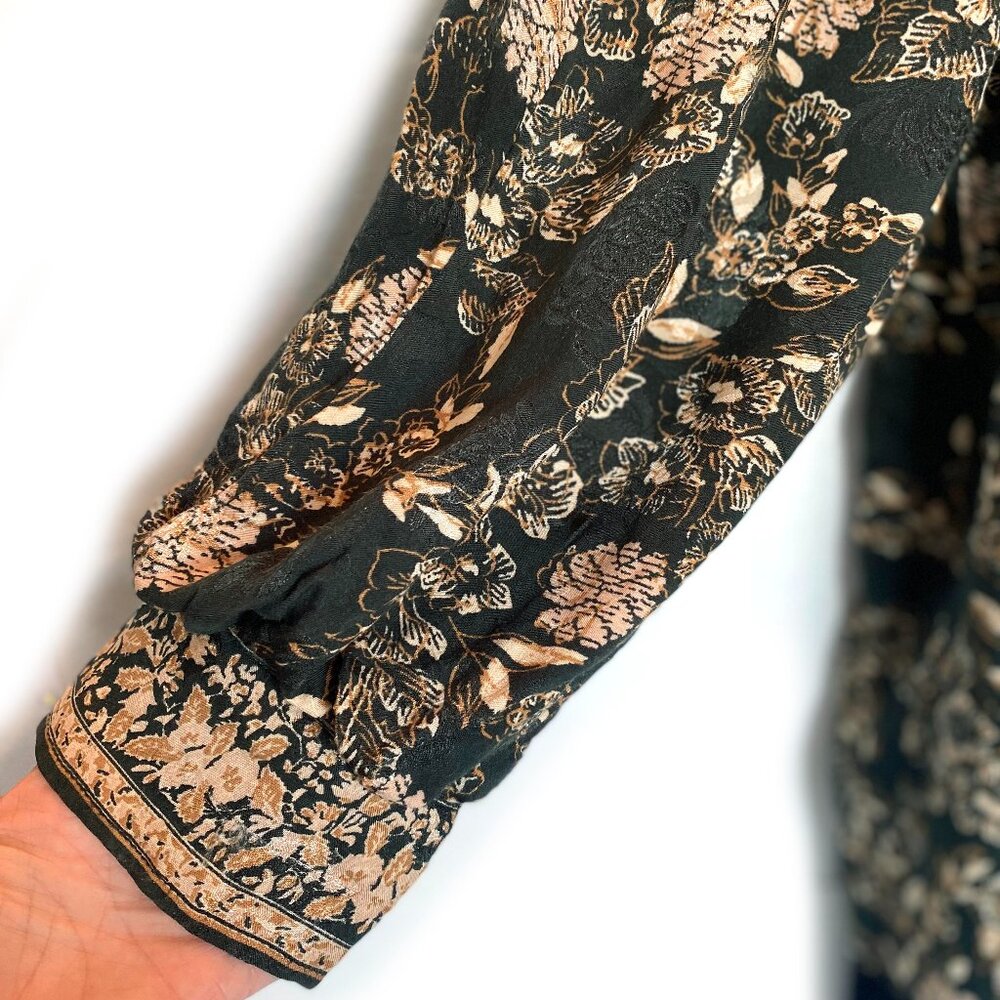 Free People Kaelin Floral Embossed Kimono - Picture 9 of 10